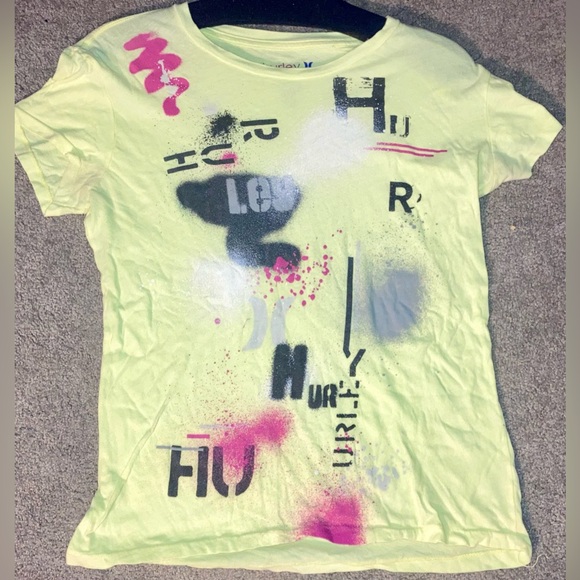 Hurley Tops - Women's Vintage Hurley Fitted Tee